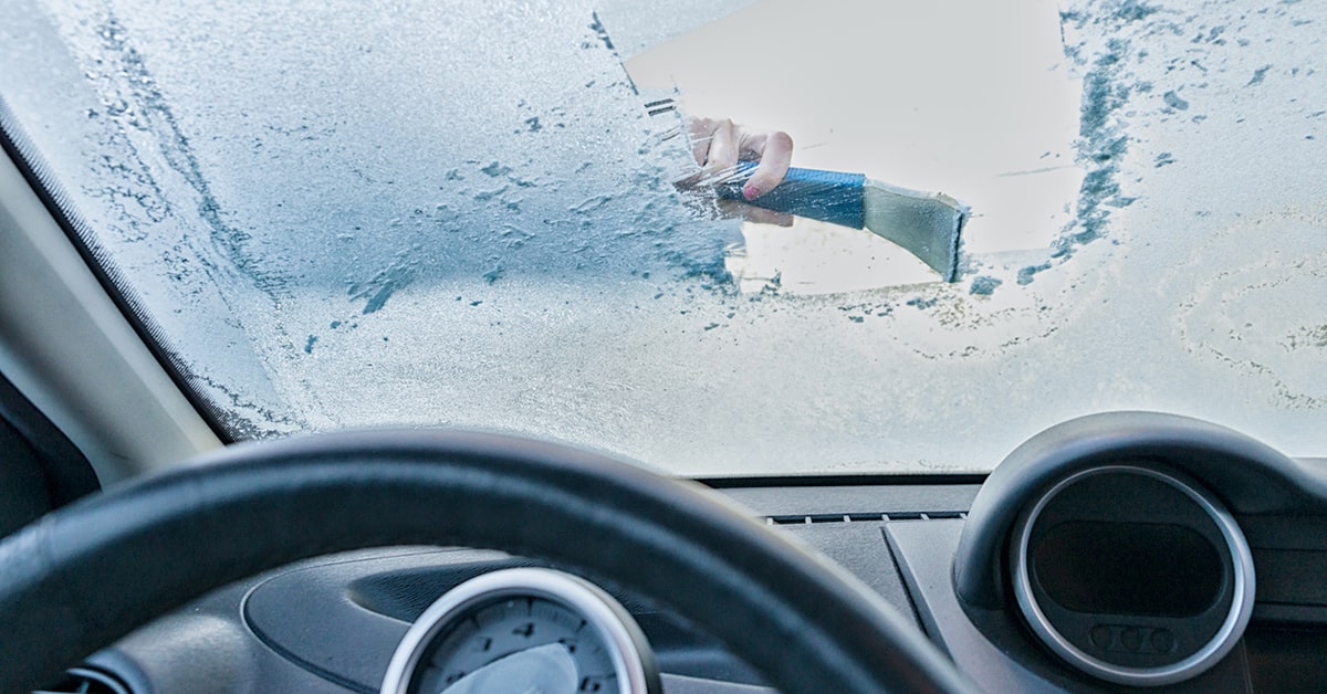 The Quickest Way To Defrost Your Car With The Defroster